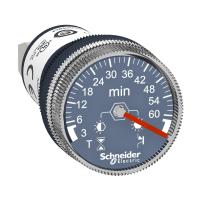 Schneider Electric XB5DTB25 ТАЙМЕР,ОТВ.22ММ, ЗАД. СРАБ, 24В,3-60МИН