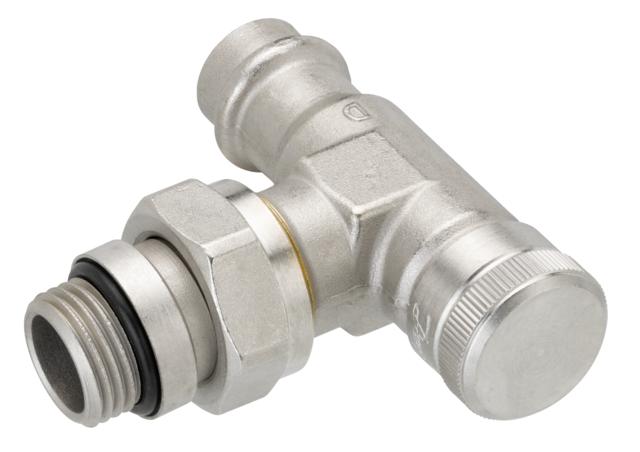 003L1825 Клапан запорный радиаторный Danfoss RLV-15 Press, угловой