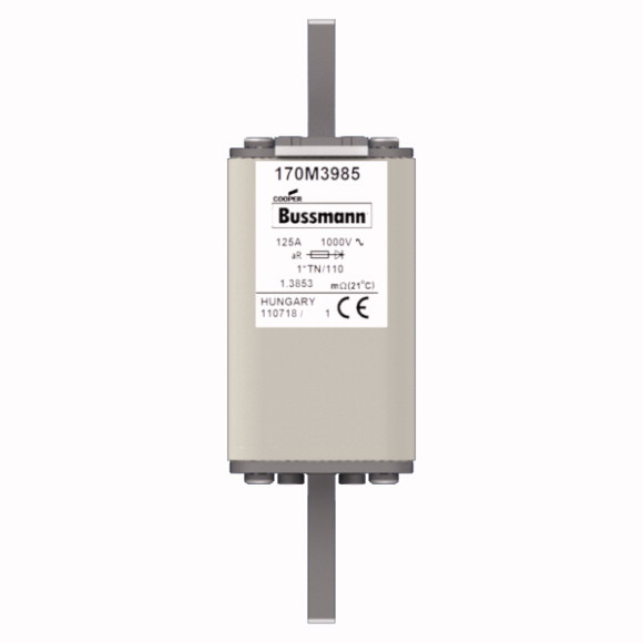 170M3985 Быстрый предохранитель 125A 1000V 1*TN/110 AR