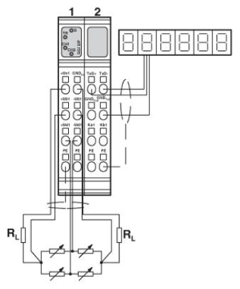 Phoenix contact 2702373 IB IL SGI 2/P/EF-PAC Функциональные клеммные модули Inline