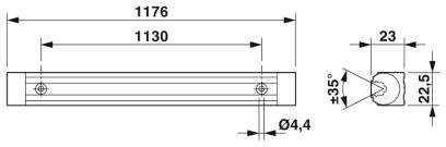Phoenix contact 2702479 PLD M 160 W-95/105 1176 Светодиодный станочный светильник