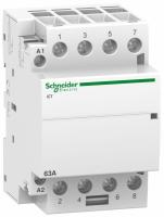 A9C20864 Контактор модульный iCT63A 4НО 220/240В АС Schneider Electric