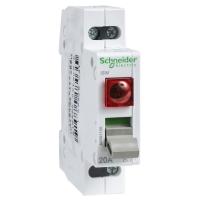 Schneider Electric A9S61220 ВЫКЛЮЧАТЕЛЬ НАГРУЗКИ С ИНДИКАТОРОМ iSW 2П 20A КРАС