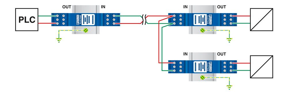 Phoenix contact 2838225 PT 2XEX(I)-24DC-ST Штекерный модуль для защиты от перенапр-й