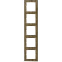 Schneider Electric MTN4050-3674 MERTEN M-Pure Decor РАМКА 5 постов, ДУБ/БРИЛЛИАНТОВЫЙ БЕЛЫЙ, SM
