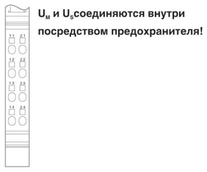 Phoenix contact 2861373 IB IL 24 SEG/F-PAC Клеммы Inline
