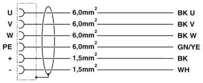 Phoenix contact 1620317 K-5E - OE/5,0-C05/M40 F8 Кабельный штекер, пластиковая заливка