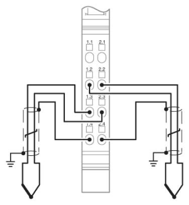 Phoenix contact 2861386 IB IL TEMP 2 UTH-PAC Функциональные клеммные модули Inline