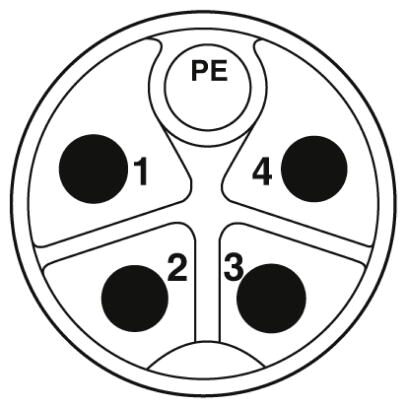 Phoenix contact 1414871 SAC-5P-M12MSK/ 3,0-PUR PE SH Силовой кабель