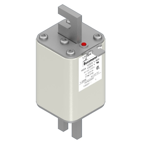 170M4188 Быстрый предохранитель 160A 1250V 1TN/110 AR CU