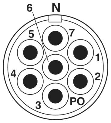 Phoenix contact 1594387 RC-07P1N12R2EP Разъем на кабель