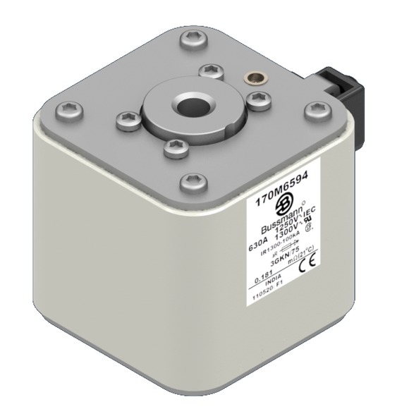 170M6594 Быстрый предохранитель 630A 1250V 3GKN/75 AR CU