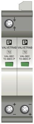 Phoenix contact 2907865 VAL-SEC-T2-2+0-48DC-FM Разрядник для защиты от импульсных перенапряжений, тип 2