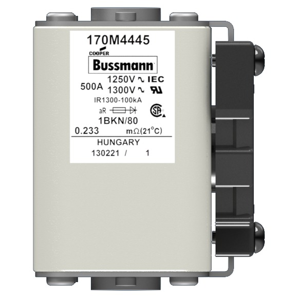 170M4445 Быстрый предохранитель 500A 1250V 1BKN/80 AR CU