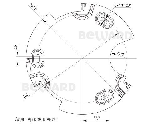 Beward SV3210DVZ