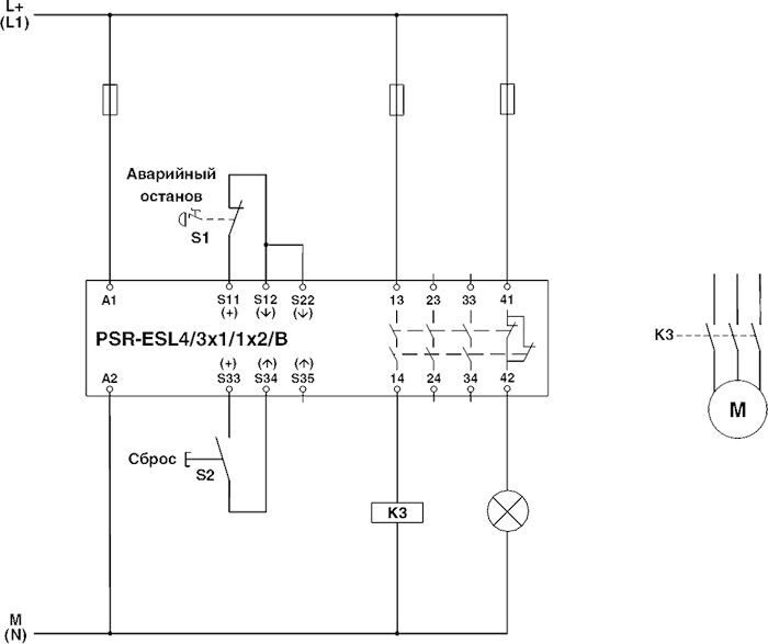 Phoenix contact 2981062 PSR-SPP- 24UC/ESL4/3X1/1X2/B Реле безопасности