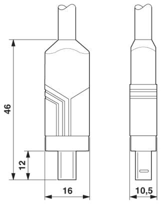 Phoenix contact 1653948 VS-04-2X2X26C7/7-SDA/SDB/5,0 Патч-кабель