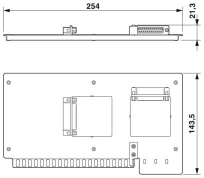 Phoenix contact 2906297 1771-CARDEDGE40/2XD25F Интерфейсная плата