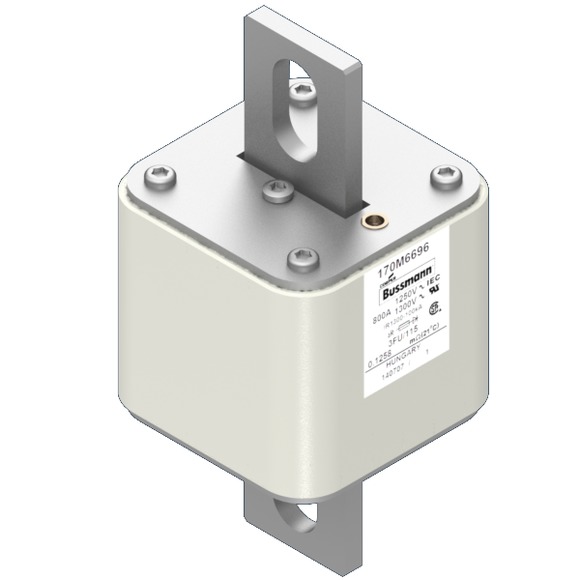 170M6696 Быстрый предохранитель 800A 1250V 3FU/115 AR CU