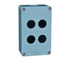 Schneider Electric XAPM2204 КНОПОЧНЫЙ ПОСТ МЕТАЛ. 4 ОТВ. 80Х130 XAPM2204