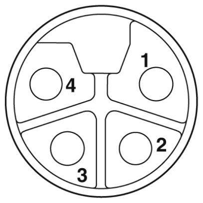 Phoenix contact 1425100 SAC-4P-10,0-PVC/M12FRL Силовой кабель