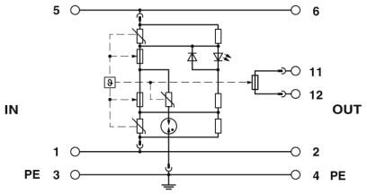 Phoenix contact 2906450 PLT-T3-IT-230-FM Устройство защиты от перенапряжений, тип 3