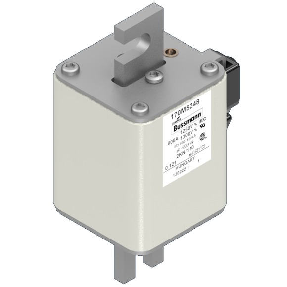 170M5248 Быстрый предохранитель 800A 1250V 2KN/110 AR CU