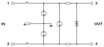 Phoenix contact 2803865 TT-EX(I)-M-24DC Устройство защиты от перенапряжений