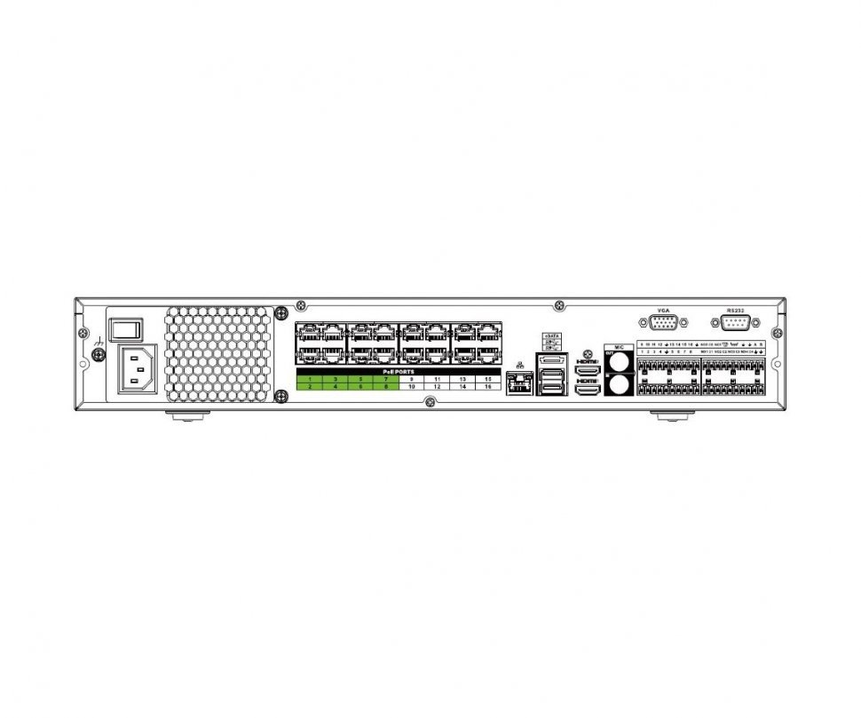 Dahua DHI-NVR5432-16P-I