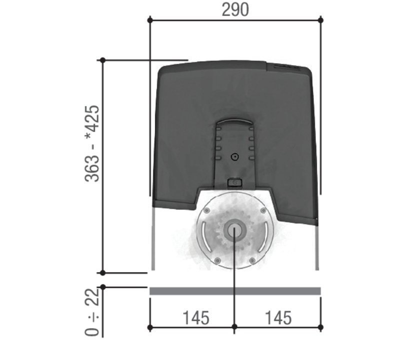 CAME BXV06AGF (801MS-0190)