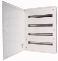 285347 Complete surface-mounted flat distribution board, white, 24 SU per row, 5 rows, type P (BF-O-5/120-P)