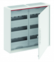 Шкаф 72 М навесной IP44, 500x550x160  с  расстоянием между DIN-рейками 125 мм и винтовыми клеммами N/PE ComfortLine CA23VZRU