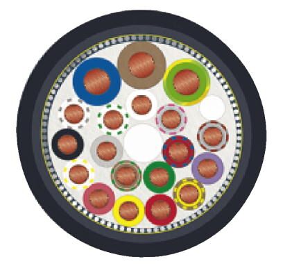Phoenix contact 1519529 RCK-TWGM/BL16+3/ 5,0PUR SH Магистральный кабель