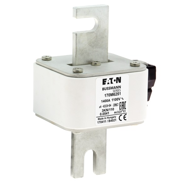 170M6251 Быстрый предохранитель 1400A 1100V 3KN/110 AR