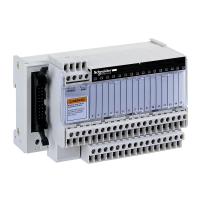 Schneider Electric ABE7H16R20 TELEFAST БАЗА 16 ВХ/ВЫХ, БЕЗ ИНДИКАЦИИ СОСТОЯНИЯ КАНАЛА, ВЫБОР ПОЛЯРН. 0 ИЛИ 24В