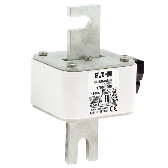 170M6268 Быстрый предохранитель 1500A 690V 3KN/110 AR UC