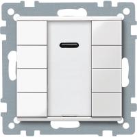 Schneider Electric MTN617519 SM,4 КН. ВЫКЛ PLUS С ИК-ПРМ., ПОЛ.БЕЛ.БЛ
