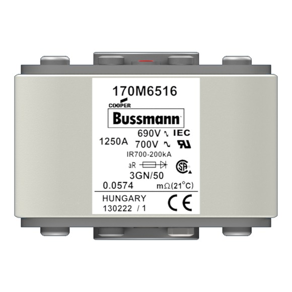 170M6517 Быстрый предохранитель 1400A 690V 3GN/50 AR UC