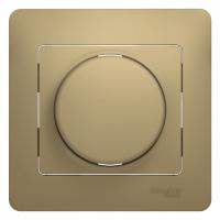Schneider Electric GSL000437 GLOSSA СВЕТОРЕГУЛЯТОР (диммер) LED, RC, 630Вт/ВА, в сборе, ТИТАН