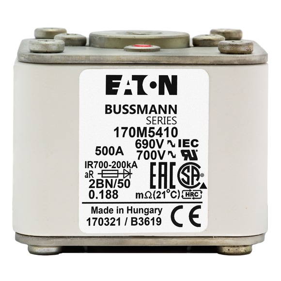 170M5410 Быстрый предохранитель 500A 690V 2BN/50 AR UC