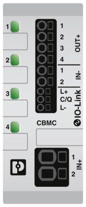 Phoenix contact 2910410 CBMC E4 24DC/1-4A+ IOL Электронный защитный выключатель