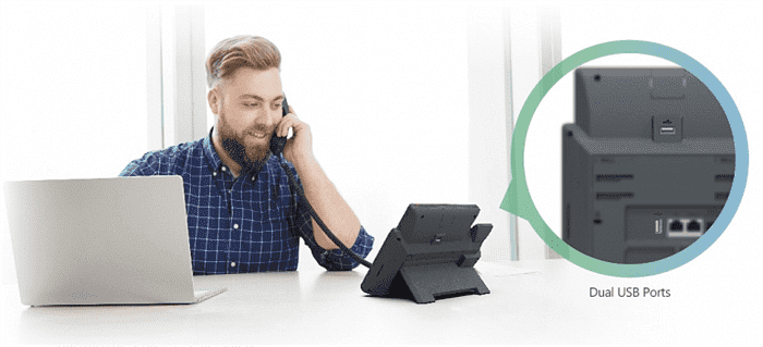 Yealink SIP-T43U - стационарный IP-телефон