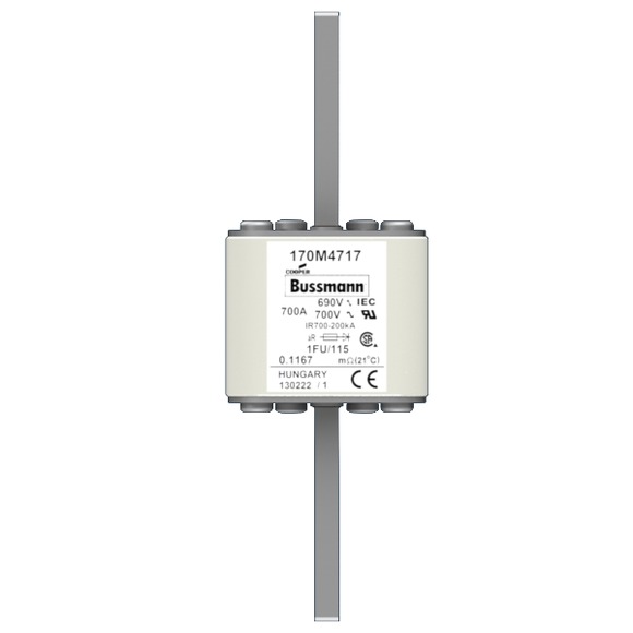 170M4717 Быстрый предохранитель 700A 690V 1FU/115 AR UC