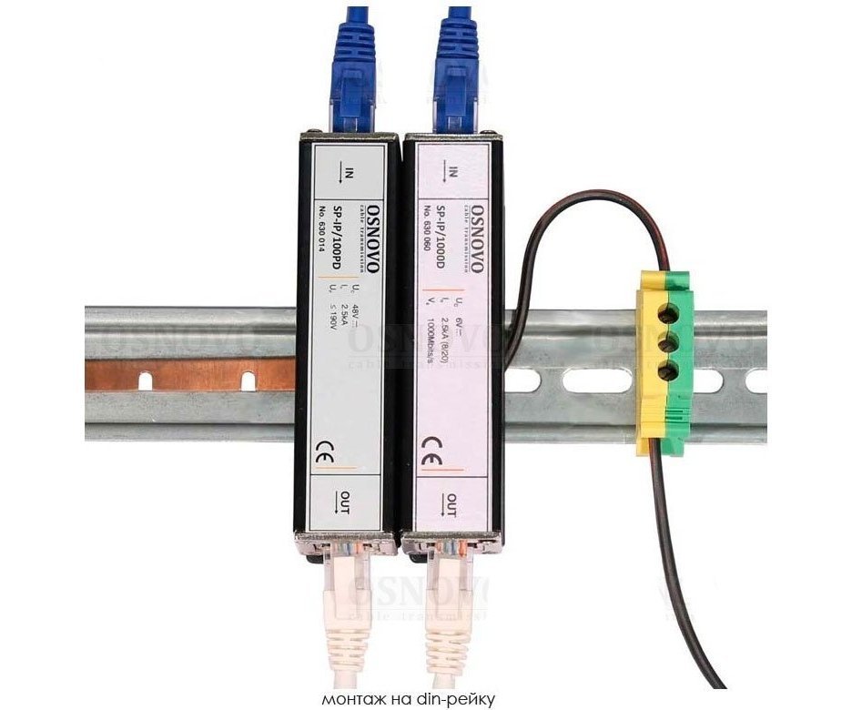 OSNOVO SP-IP/1000PD устройство грозозащиты