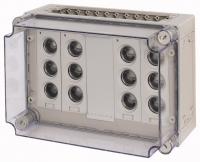 33716 Изолированный щит с предохранителями , 4x3xE33 , ВхШхД = 250x375x225 мм (RS33/I43-200)