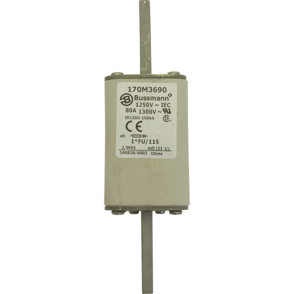 170M3696 Быстрый предохранитель 315A 1250V 1*FU/115 AR CU