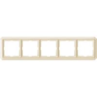 Schneider Electric MTN483544 MERTEN Antique РАМКА 5 постов, БЕЖЕВЫЙ, SD