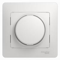 Schneider Electric GSL000137 GLOSSA СВЕТОРЕГУЛЯТОР (диммер) LED, RC, 630Вт/ВА, в сборе, БЕЛЫЙ