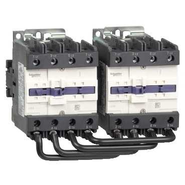 КОНТАКТОР РЕВЕРС. D 4Р (4 НО), AC1 125 A, 230V 50/60 ГЦ, МЕХ. БЛОКИРЗАЖИМ ПОД ВИНТ
