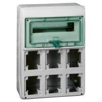 Schneider Electric 13181 ЩИТ KAEDRA IP65 12МОД. + 6ОТВ.